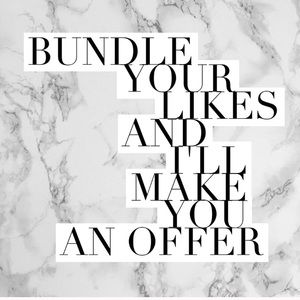 bundle 2+ items for a private discount😍🤑🙌🏼🎉🍾